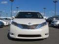 2016 Blizzard Pearl Toyota Sienna Limited AWD  photo #2