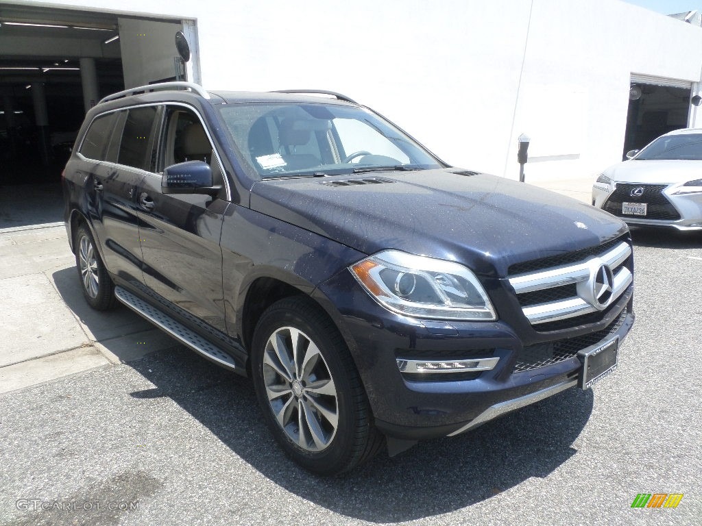 2013 GL 450 4Matic - Lunar Blue Metallic / Almond Beige photo #1