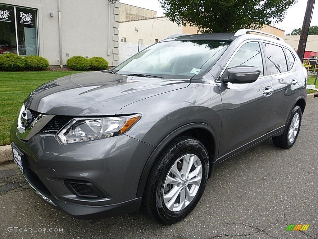 2014 Rogue SV AWD - Gun Metallic / Charcoal photo #1