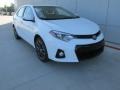 2016 Super White Toyota Corolla S Plus  photo #2