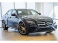 Lunar Blue Metallic 2017 Mercedes-Benz E 300 Sedan Exterior