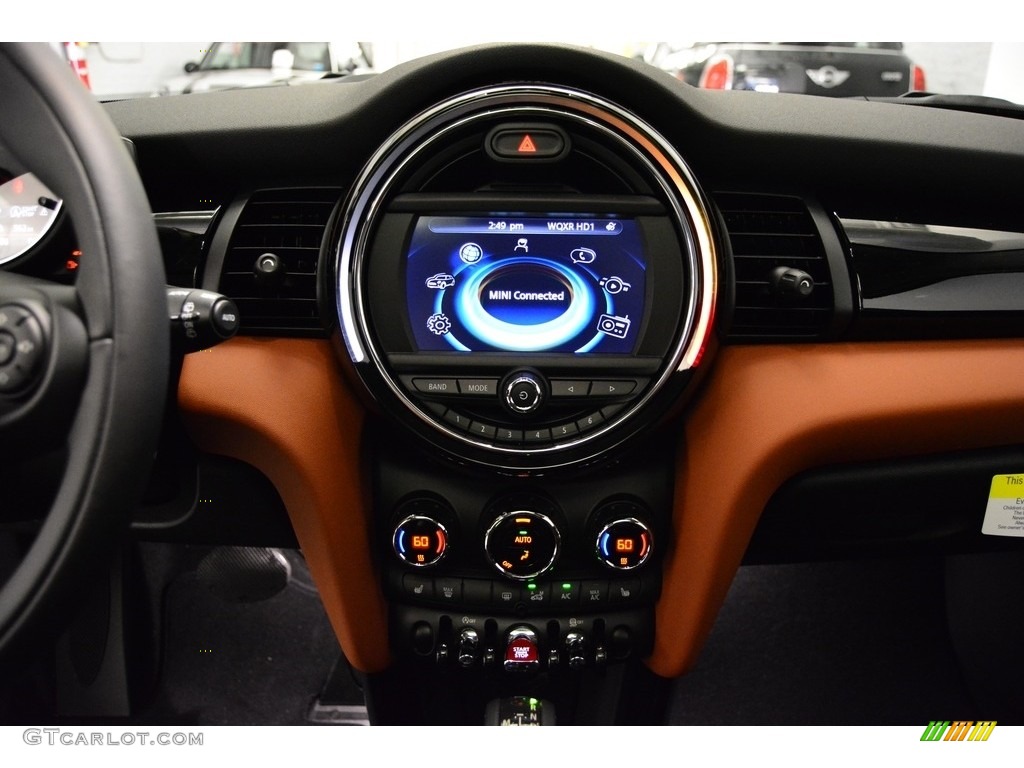 2017 Mini Hardtop Cooper 4 Door Seven Edition Package Diamond Carbon Black Dashboard Photo #114793426