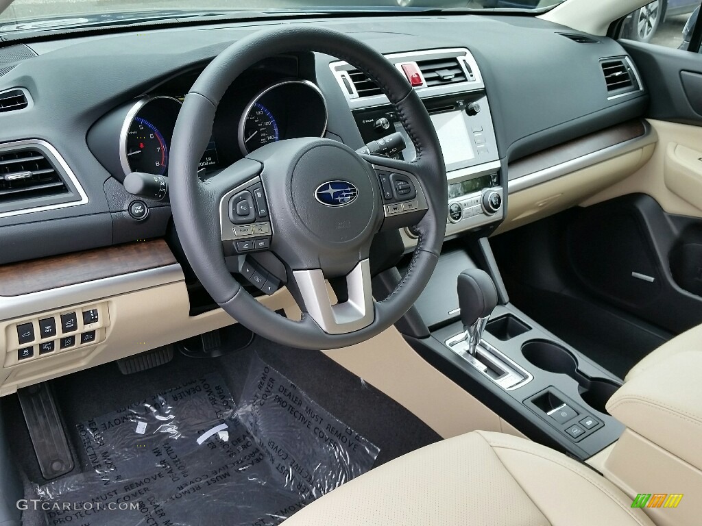 Warm Ivory Interior 2017 Subaru Outback 2.5i Limited Photo #114794497