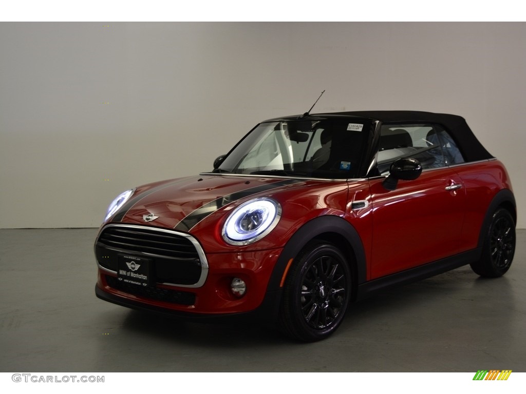 Blazing Red Metallic Mini Convertible