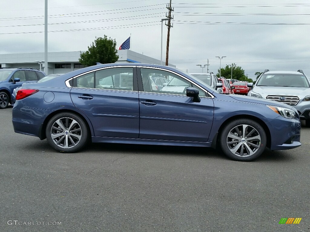 2017 Legacy 2.5i Limited - Twilight Blue Metallic / Warm Ivory photo #3