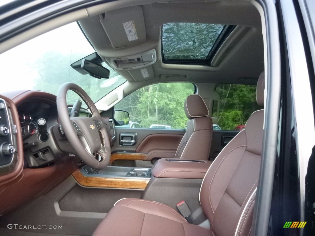 High Country Saddle Interior 2017 Chevrolet Silverado 1500 High Country Crew Cab 4x4 Photo #114797941
