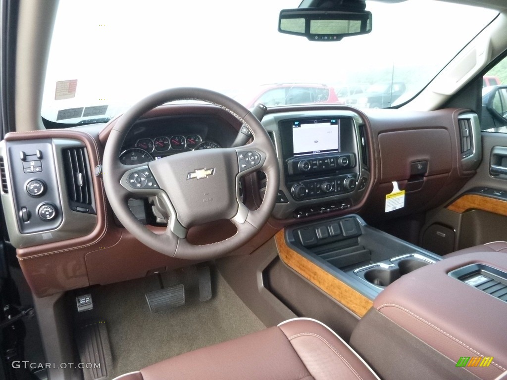 2017 Silverado 1500 High Country Crew Cab 4x4 - Black / High Country Saddle photo #12