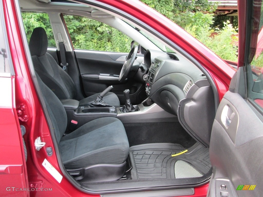2011 Impreza 2.5i Premium Sedan - Paprika Red Pearl / Carbon Black photo #17