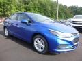 2016 Kinetic Blue Metallic Chevrolet Cruze LT Sedan  photo #3