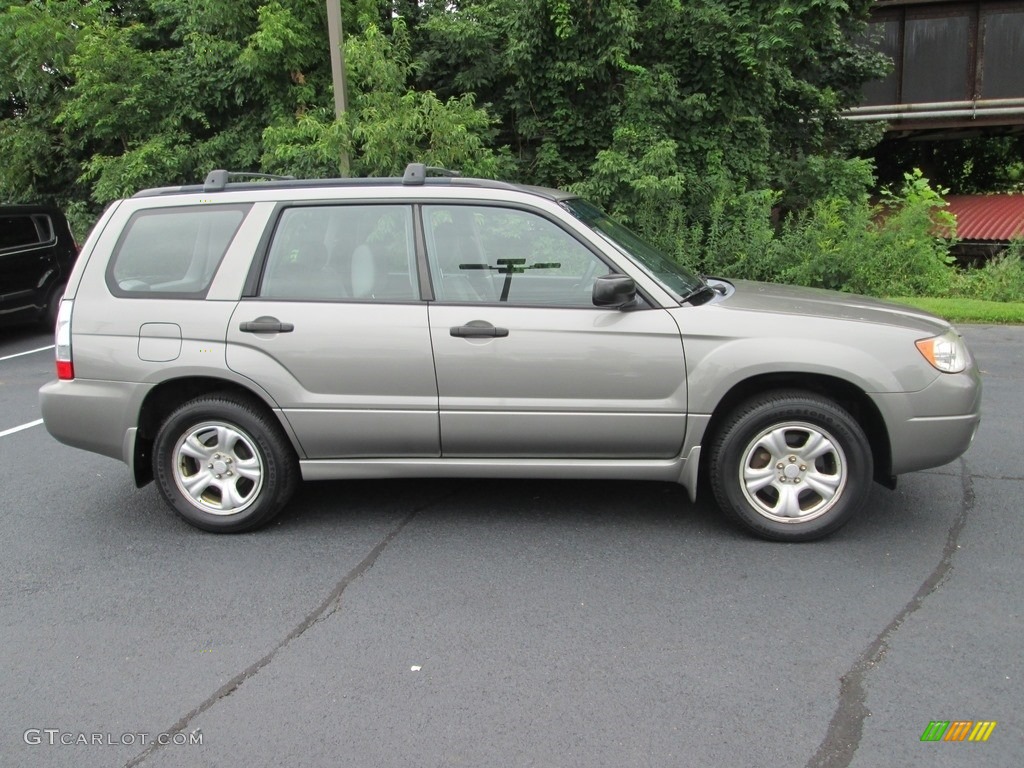 2006 Forester 2.5 X - Steel Gray Metallic / Graphite Gray photo #5