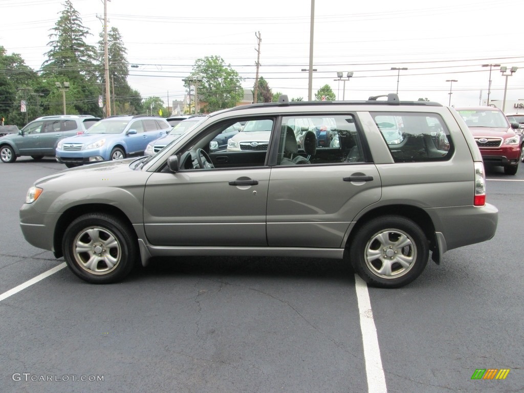 2006 Forester 2.5 X - Steel Gray Metallic / Graphite Gray photo #9