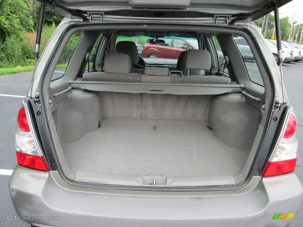 2006 Forester 2.5 X - Steel Gray Metallic / Graphite Gray photo #19