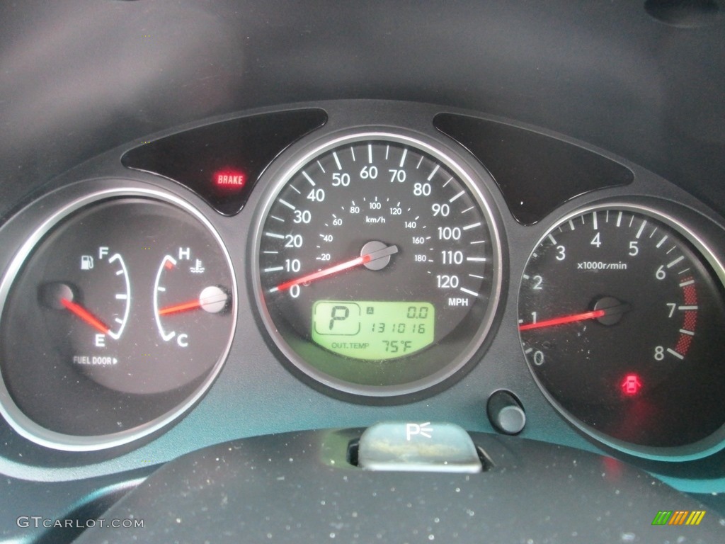 2006 Forester 2.5 X - Steel Gray Metallic / Graphite Gray photo #26
