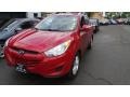 2012 Garnet Red Hyundai Tucson GLS AWD  photo #3