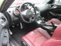 Wine Leather Interior Photo for 2010 Nissan 370Z #114800974