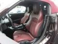 2010 Black Cherry Nissan 370Z Touring Roadster  photo #14