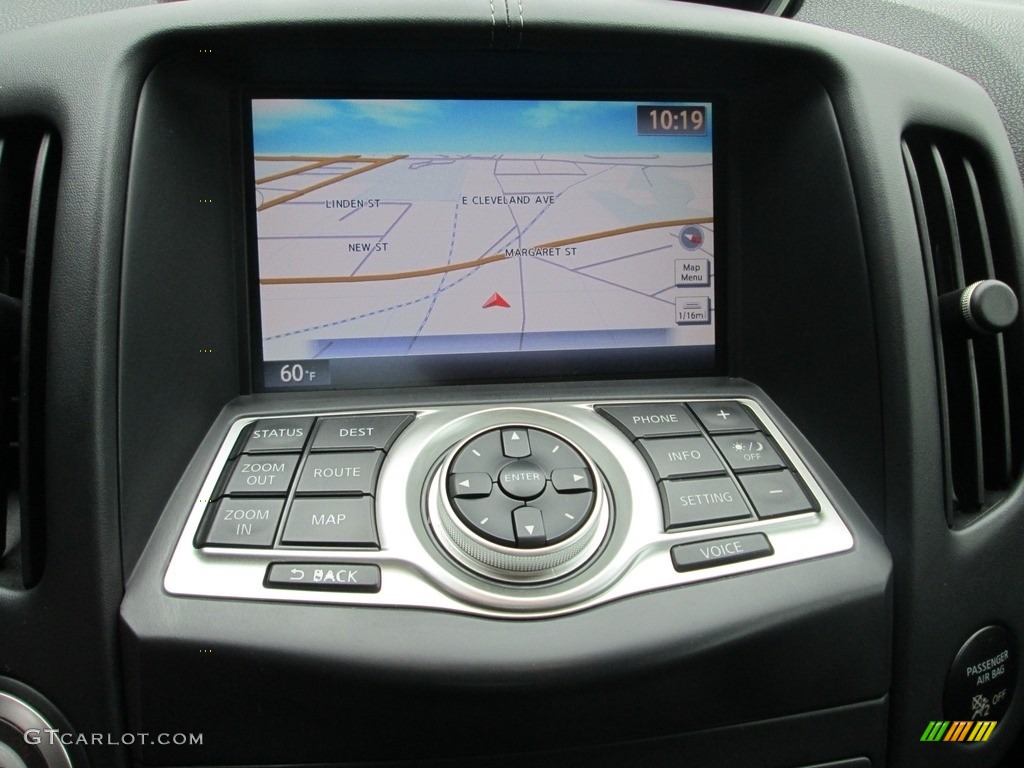 2010 370Z Touring Roadster - Black Cherry / Wine Leather photo #22