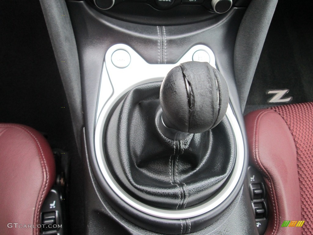 2010 370Z Touring Roadster - Black Cherry / Wine Leather photo #24