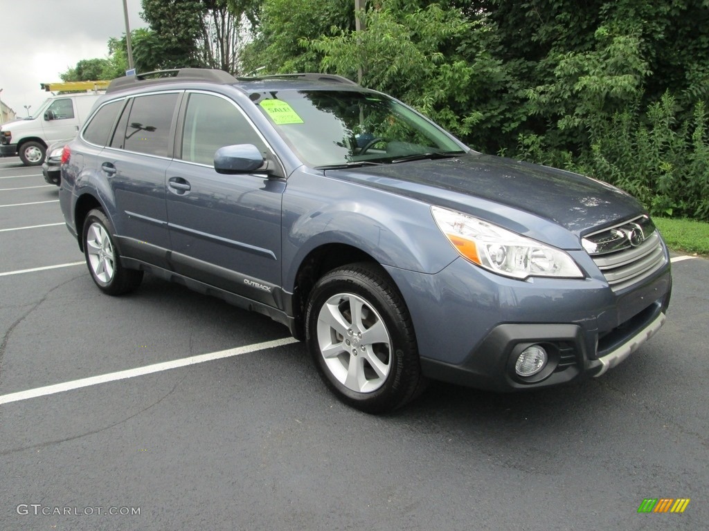 Deep Indigo Pearl 2014 Subaru Outback 2.5i Limited Exterior Photo #114801622