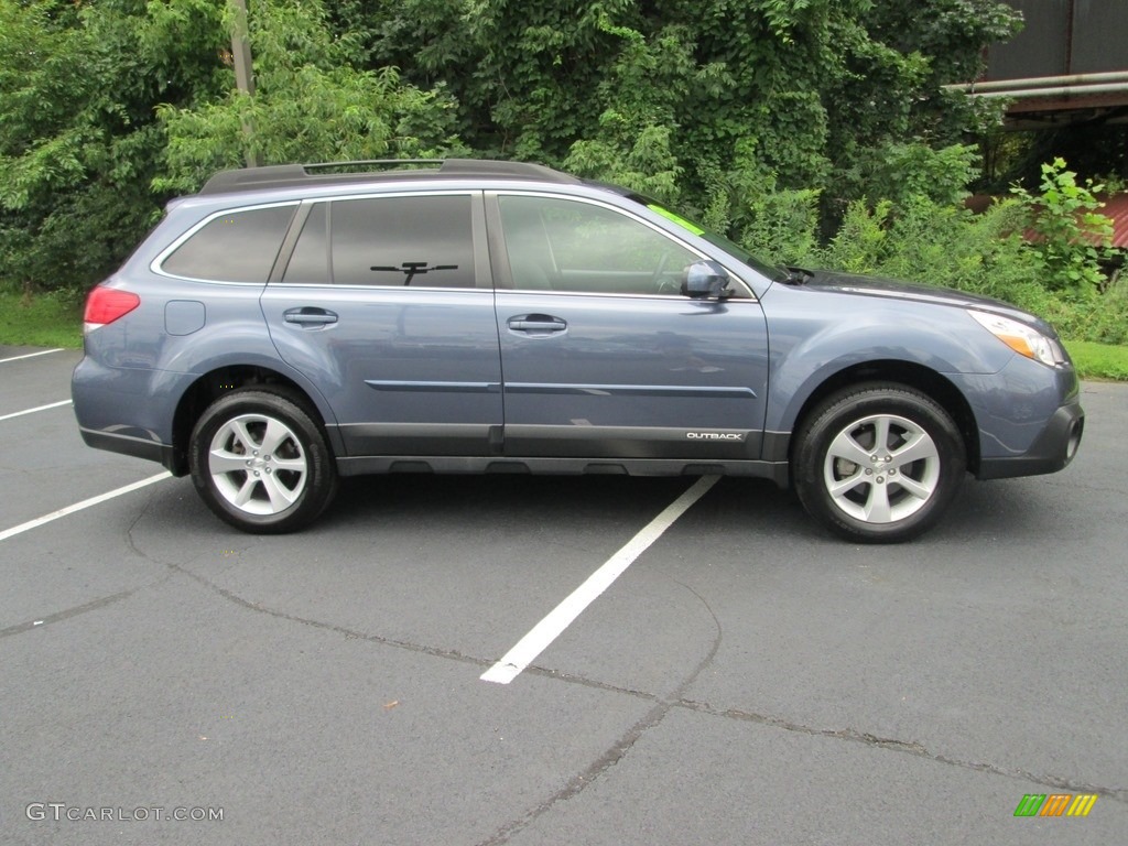 Deep Indigo Pearl 2014 Subaru Outback 2.5i Limited Exterior Photo #114801646