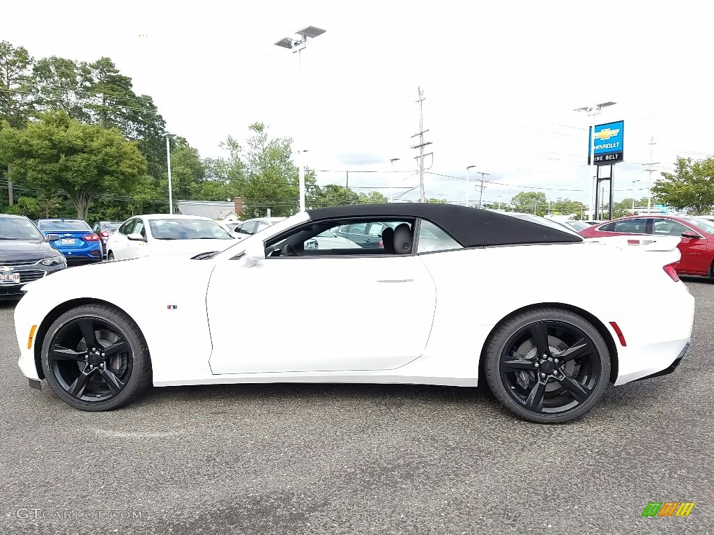 2017 Camaro SS Convertible - Summit White / Adrenaline Red photo #3