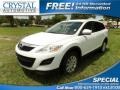 2010 Crystal White Pearl Mica Mazda CX-9 Sport  photo #1