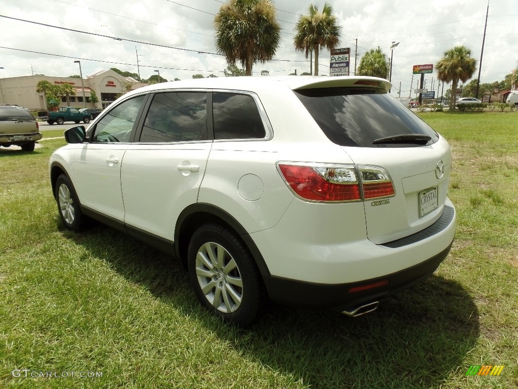 2010 CX-9 Sport - Crystal White Pearl Mica / Sand photo #3