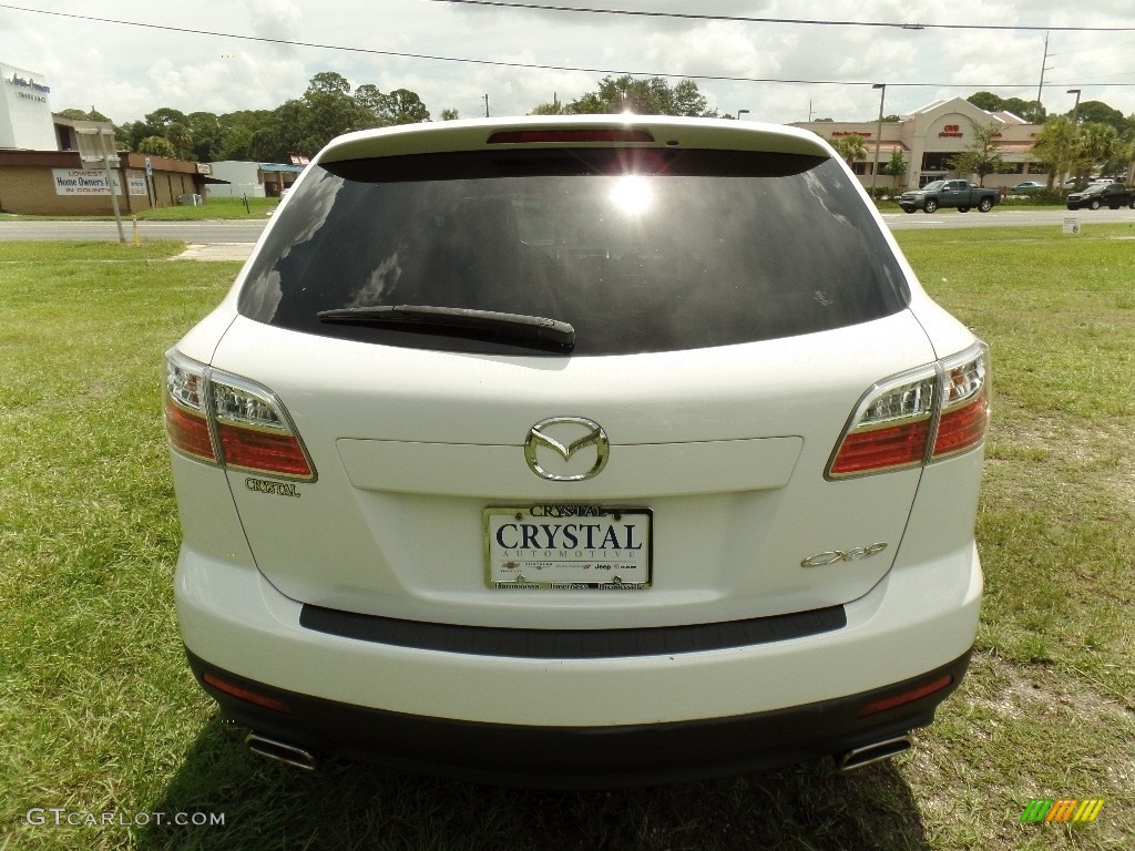 2010 CX-9 Sport - Crystal White Pearl Mica / Sand photo #9