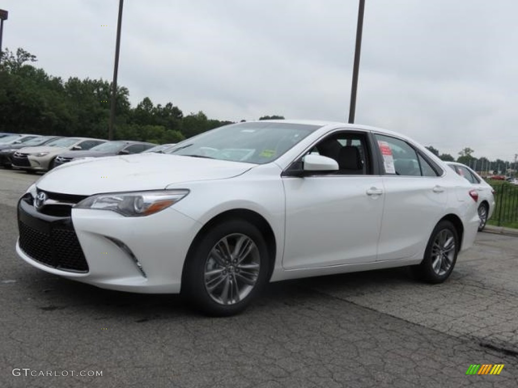 2017 Blizzard White Pearl Toyota Camry Se 114781651 Photo 3 2017 Camry Se Blizzard White Pearl Black Photo 3