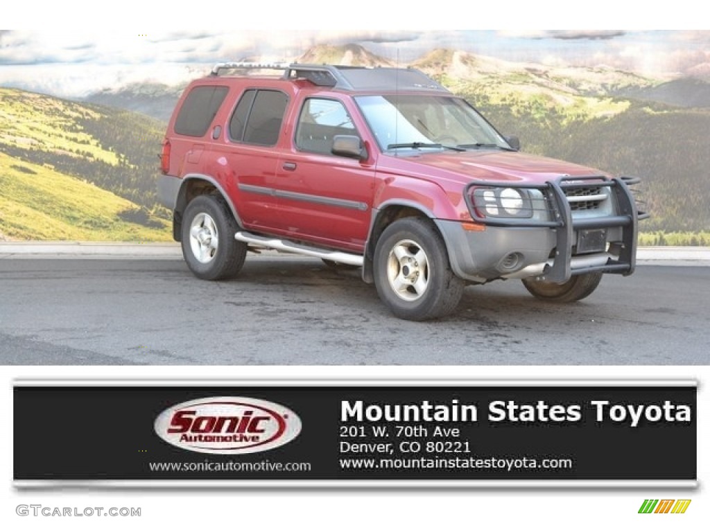2003 Xterra XE V6 4x4 - Molten Lava Metallic / Gray photo #1