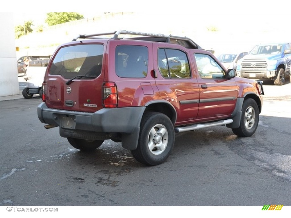 2003 Xterra XE V6 4x4 - Molten Lava Metallic / Gray photo #2