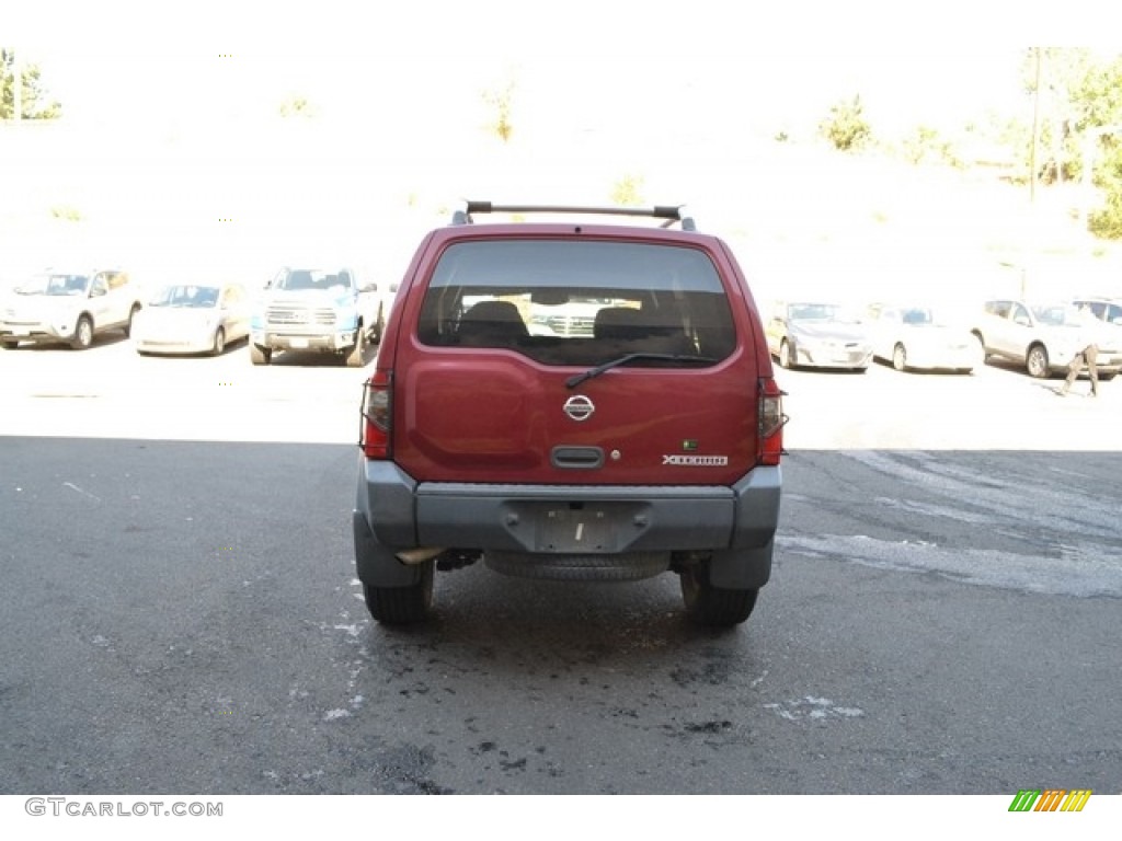 2003 Xterra XE V6 4x4 - Molten Lava Metallic / Gray photo #3