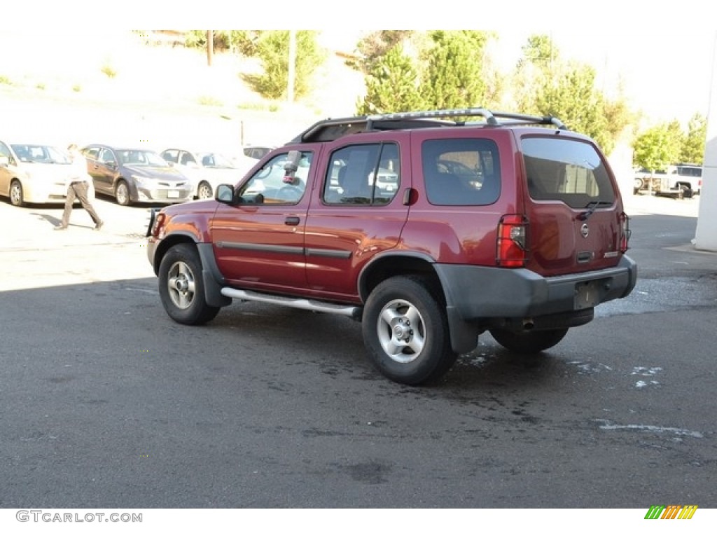 2003 Xterra XE V6 4x4 - Molten Lava Metallic / Gray photo #4