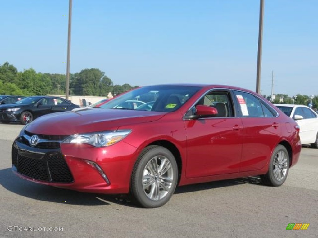 Ruby Flare Pearl 2017 Toyota Camry SE Exterior Photo #114807970