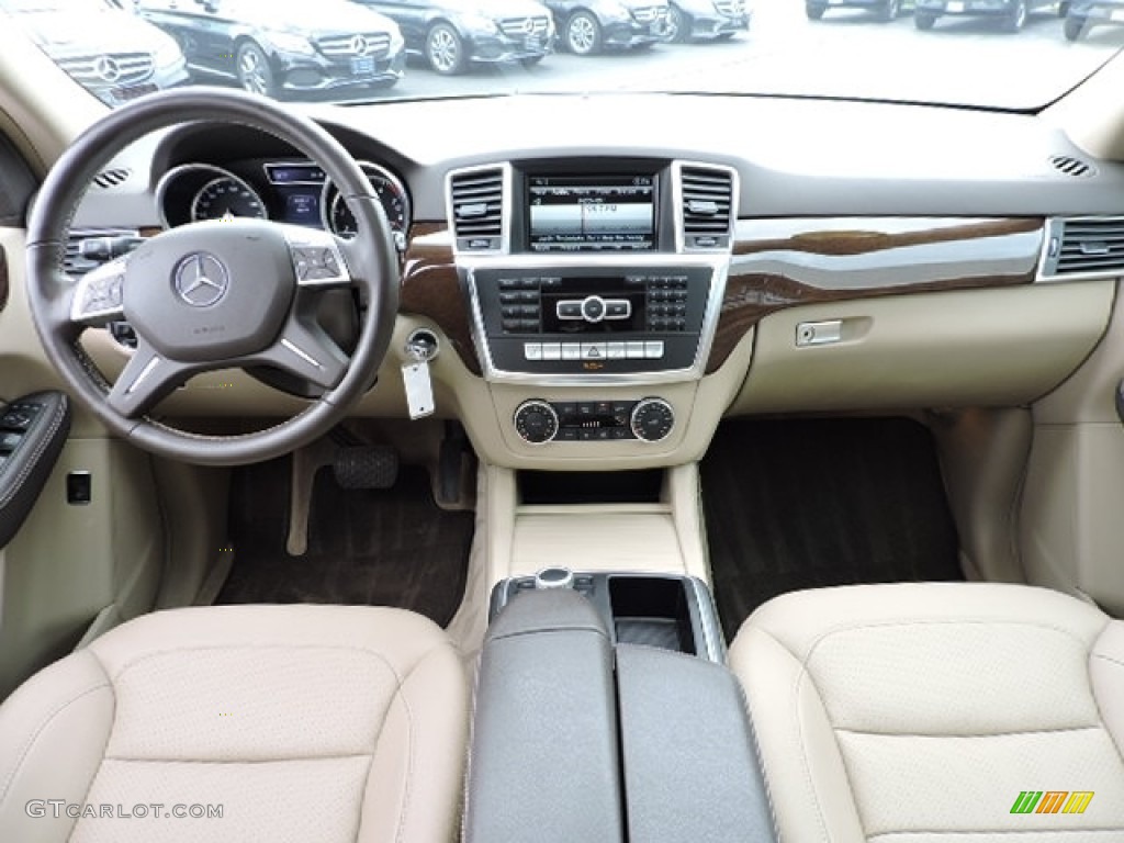 2013 ML 350 4Matic - Palladium Silver Metallic / Almond Beige photo #6