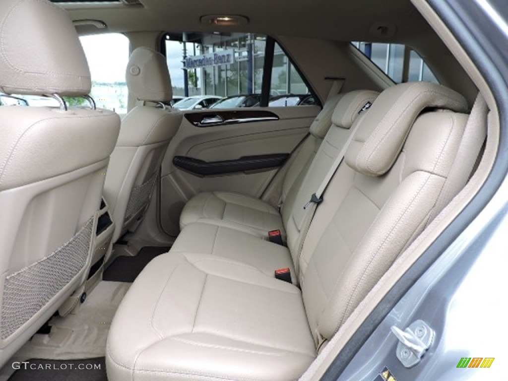 2013 ML 350 4Matic - Palladium Silver Metallic / Almond Beige photo #8
