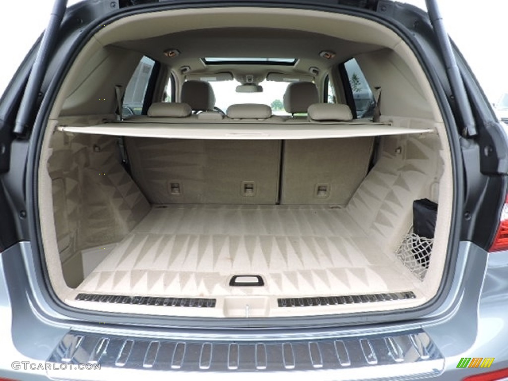 2013 ML 350 4Matic - Palladium Silver Metallic / Almond Beige photo #9