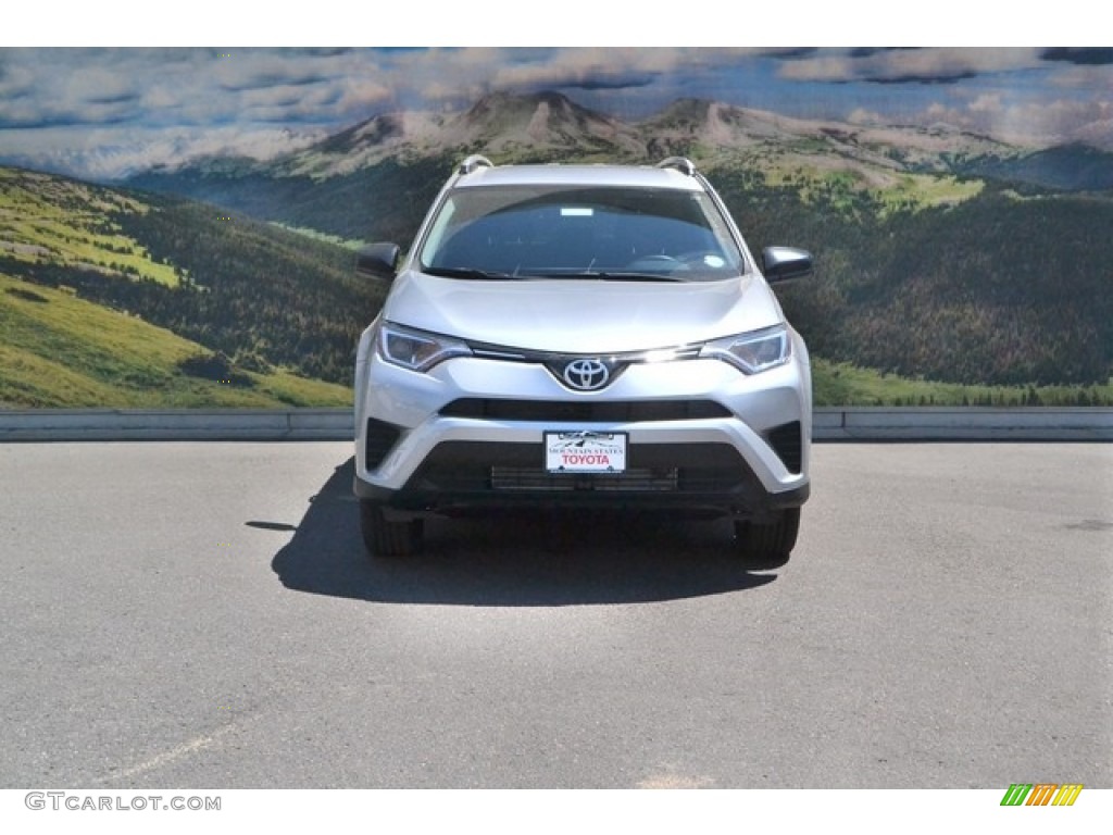 2016 RAV4 LE AWD - Silver Sky Metallic / Black photo #2