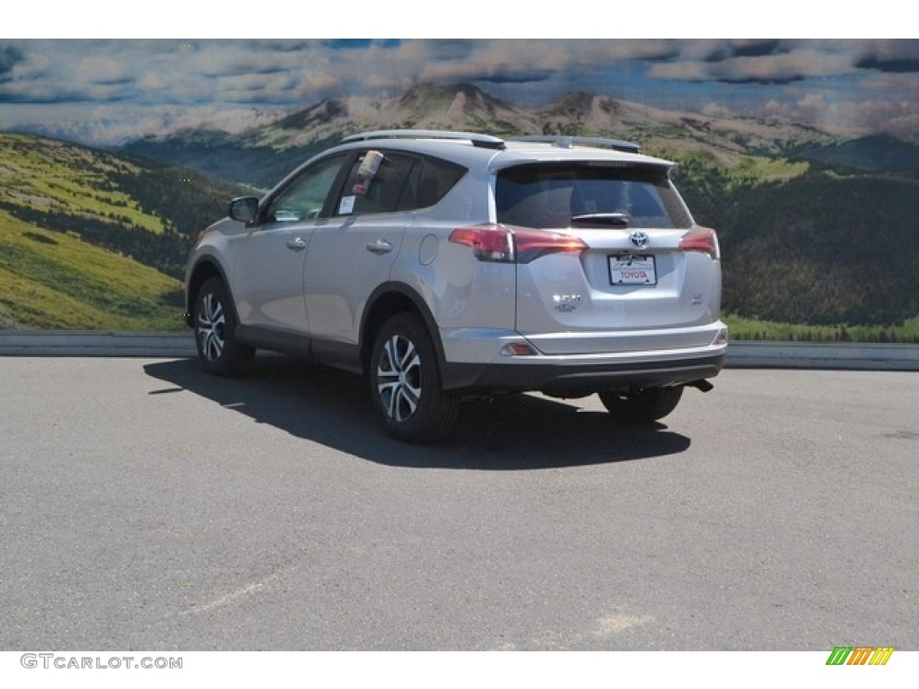2016 RAV4 LE AWD - Silver Sky Metallic / Black photo #3