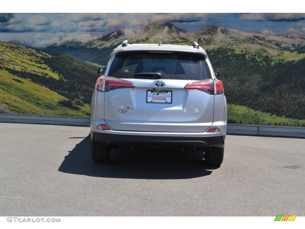 2016 RAV4 LE AWD - Silver Sky Metallic / Black photo #4