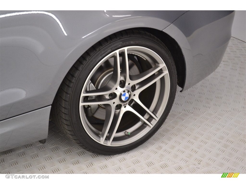 2013 1 Series 135is Convertible - Space Gray Metallic / Black photo #10