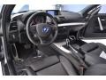 Black 2013 BMW 1 Series 135is Convertible Interior Color