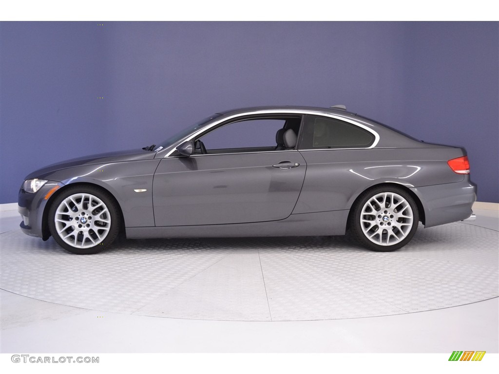 2007 3 Series 328i Coupe - Space Gray Metallic / Grey photo #4
