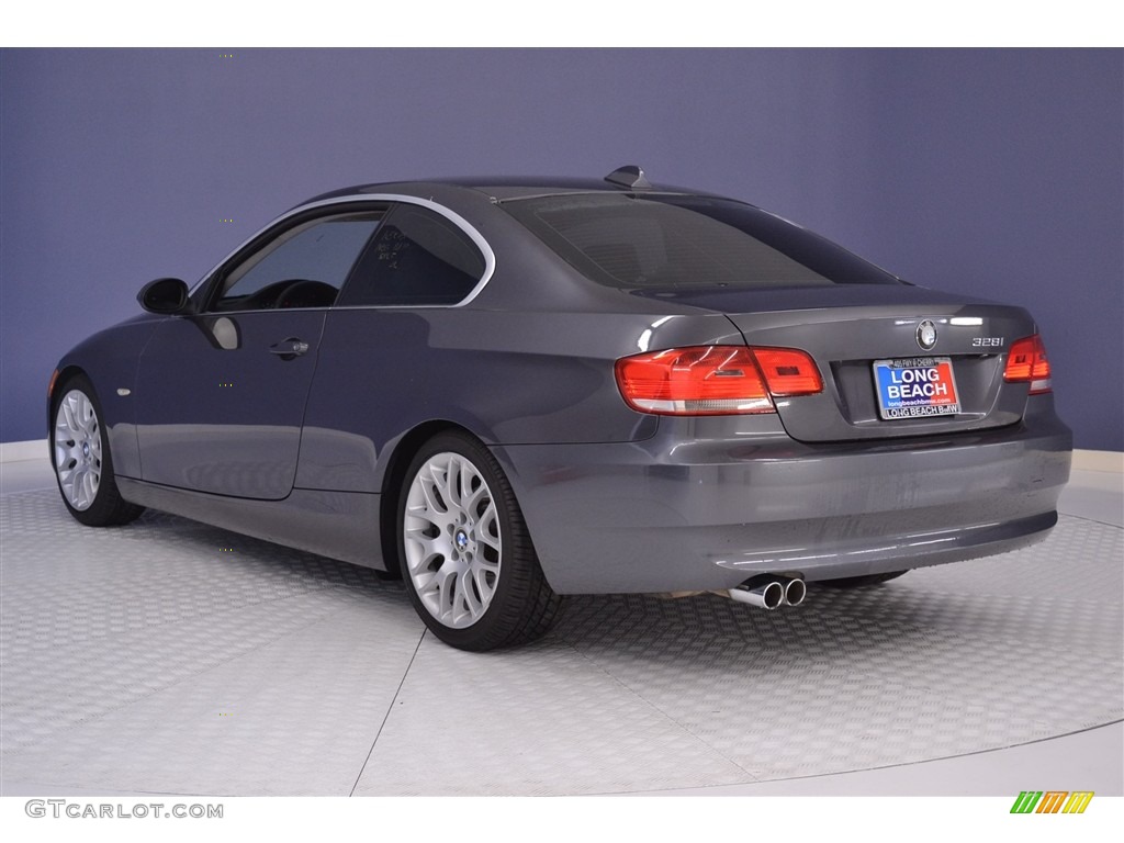 2007 3 Series 328i Coupe - Space Gray Metallic / Grey photo #5