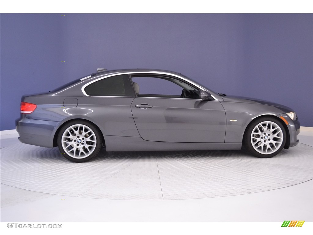 2007 3 Series 328i Coupe - Space Gray Metallic / Grey photo #8