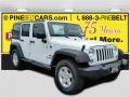 2016 Bright White Jeep Wrangler Unlimited Sport 4x4  photo #1