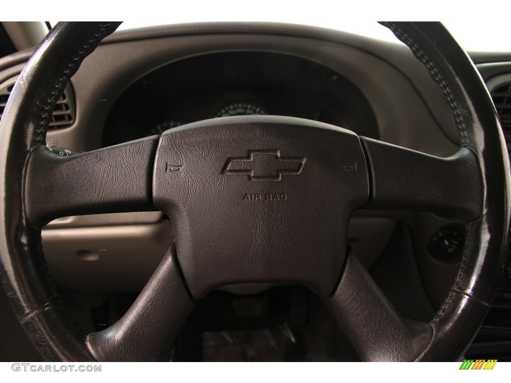 2002 TrailBlazer LS 4x4 - Onyx Black / Dark Pewter photo #7