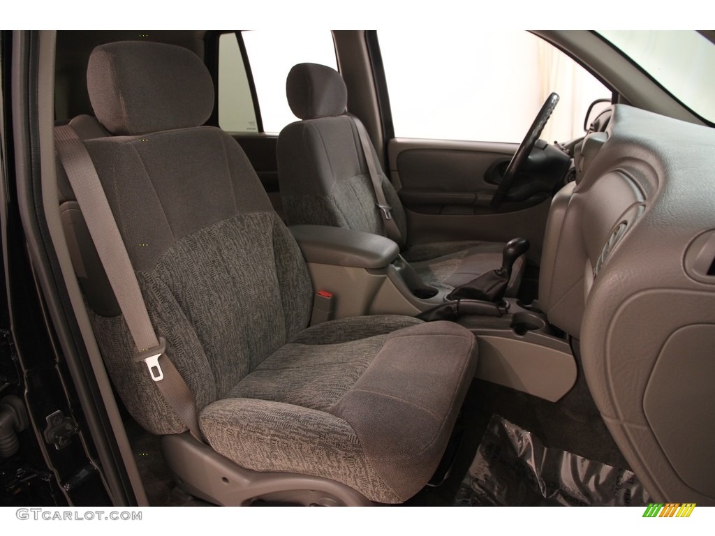 2002 TrailBlazer LS 4x4 - Onyx Black / Dark Pewter photo #14