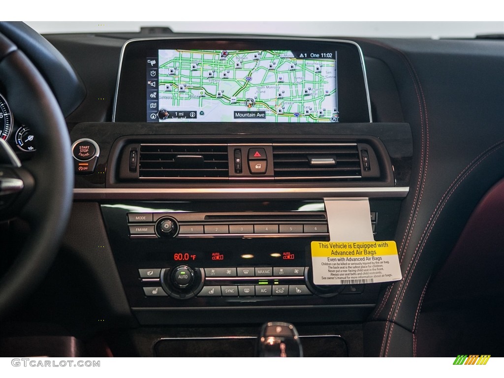 2017 6 Series 640i Gran Coupe - Alpine White / Vermilion Red photo #5