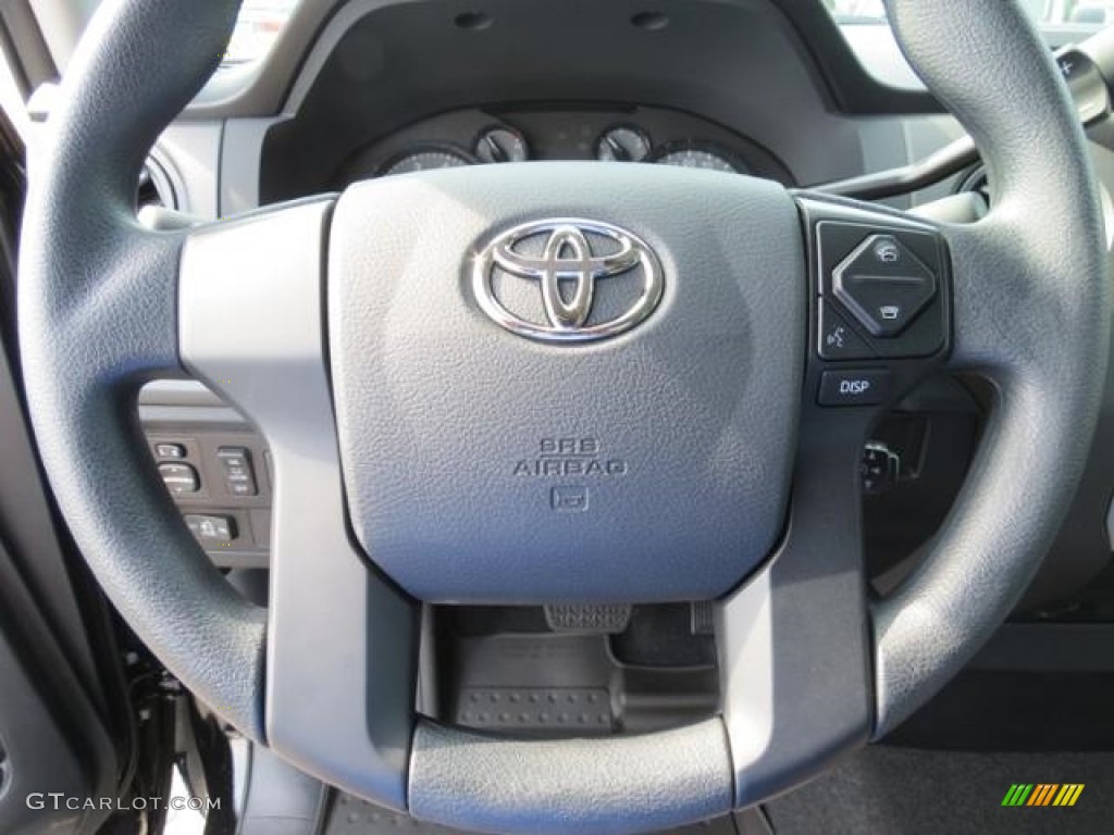2016 Toyota Tundra SR Double Cab Graphite Steering Wheel Photo #114815434